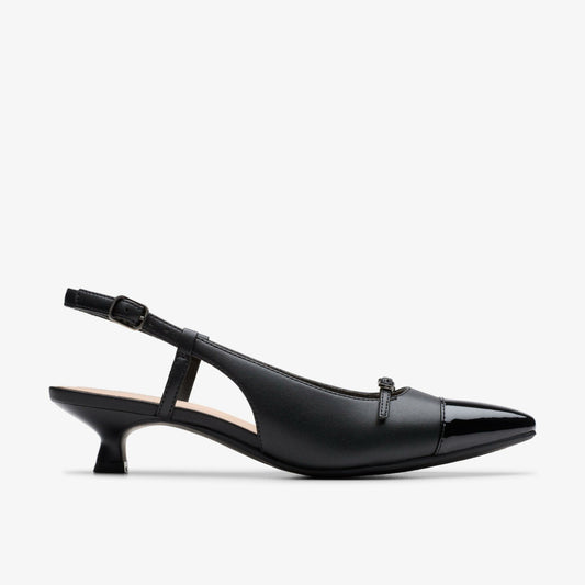 Clarks Scarlyt Rowan Black Leather