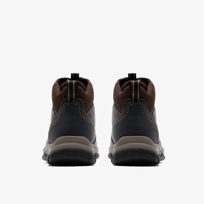 Clarks Spypath Hi GORE-TEX Dark Brown Leather