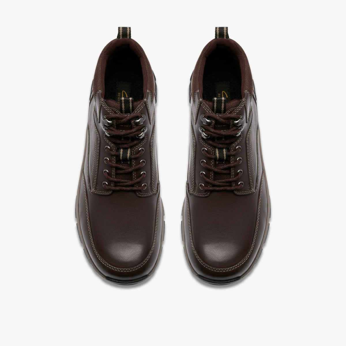 Clarks Spypath Hi GORE-TEX Dark Brown Leather