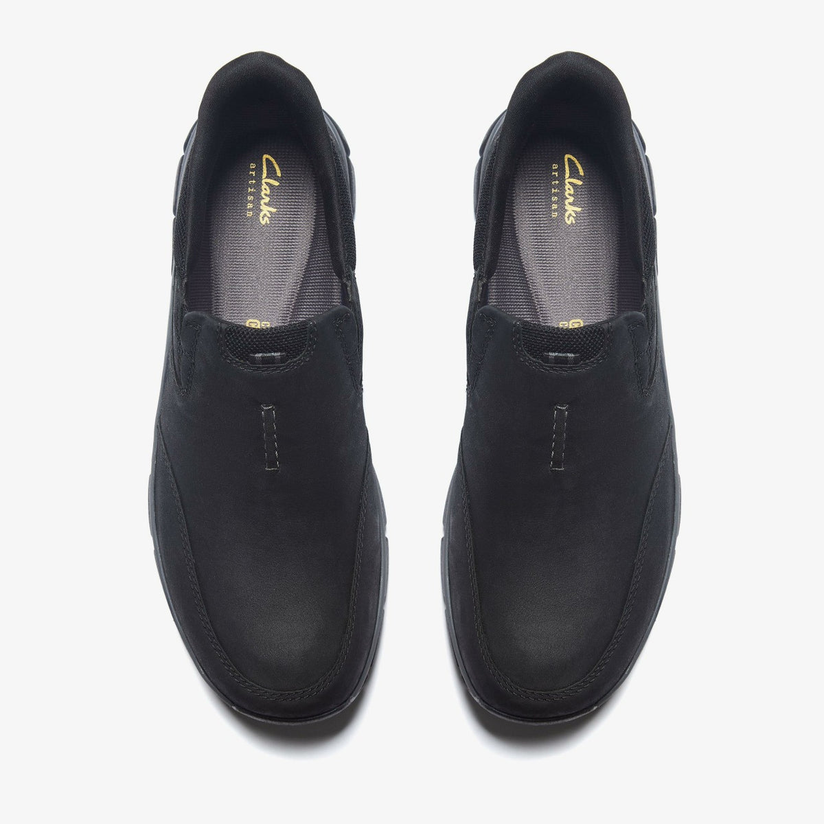 Clarks Spypath Step Black Nubuck