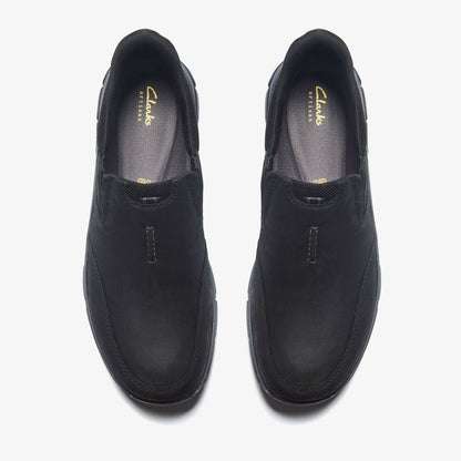 Clarks Spypath Step Black Nubuck