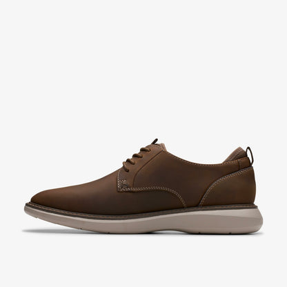 Clarks Brantin Plain Beeswax Leather