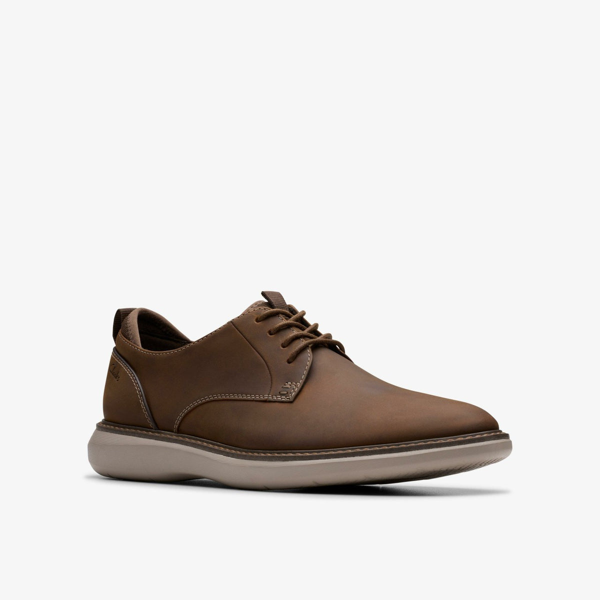 Clarks Brantin Plain Beeswax Leather