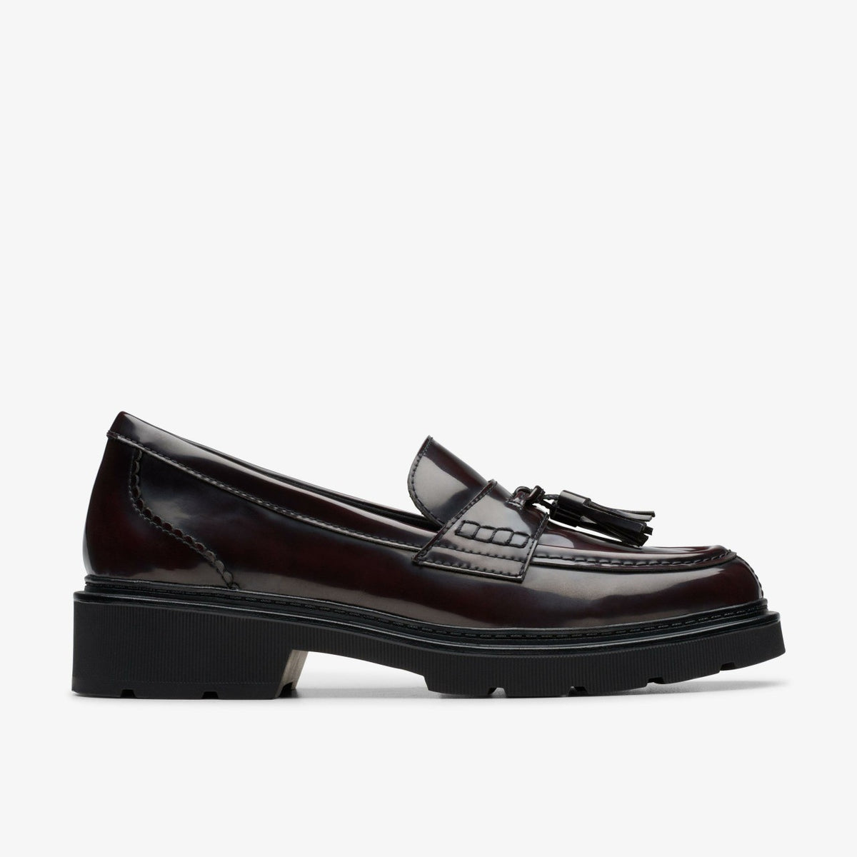 Clarks Lauryl Tassel Wine