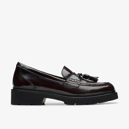 Clarks Lauryl Tassel Wine