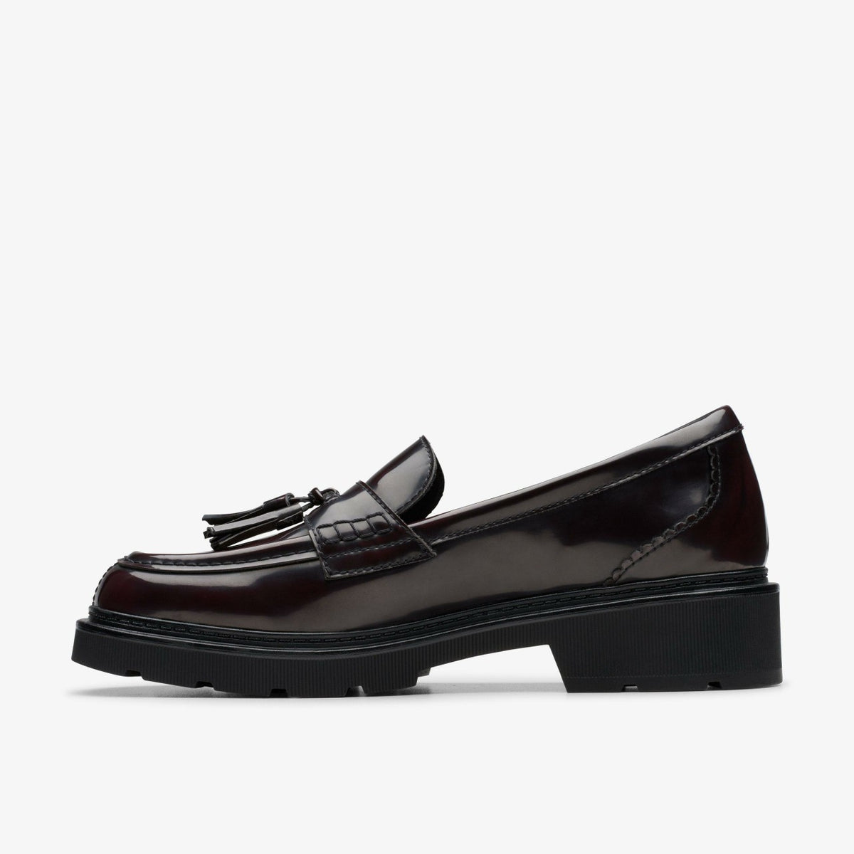 Clarks Lauryl Tassel Wine