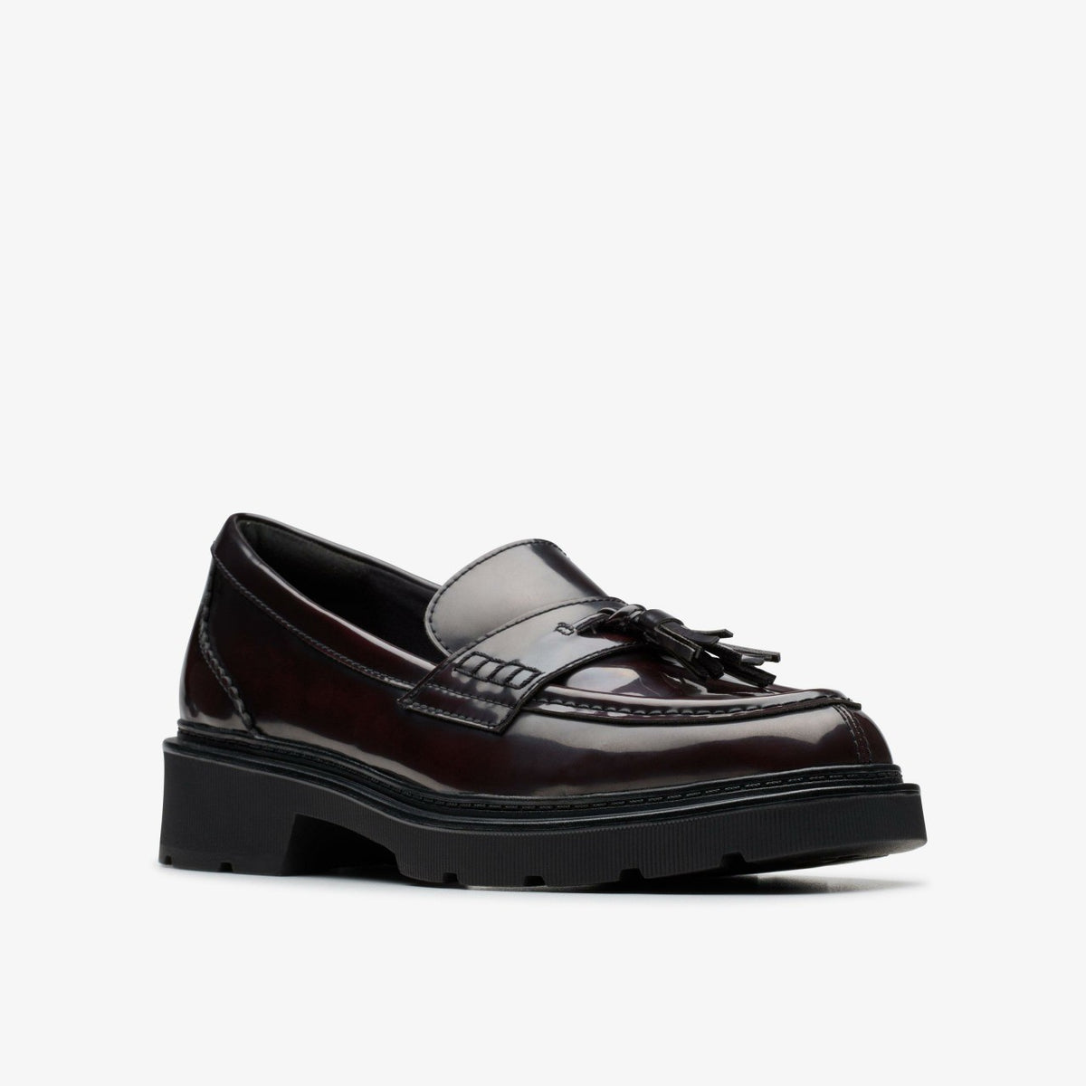 Clarks Lauryl Tassel Wine