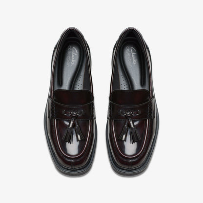 Clarks Lauryl Tassel Wine