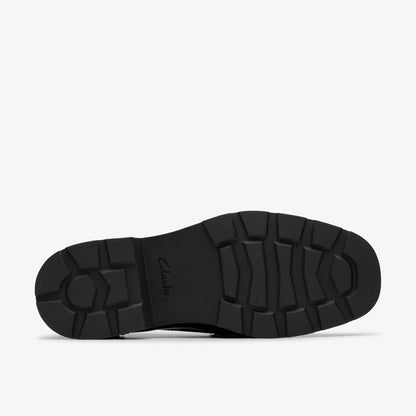 Clarks Lauryl Tassel Black Patent