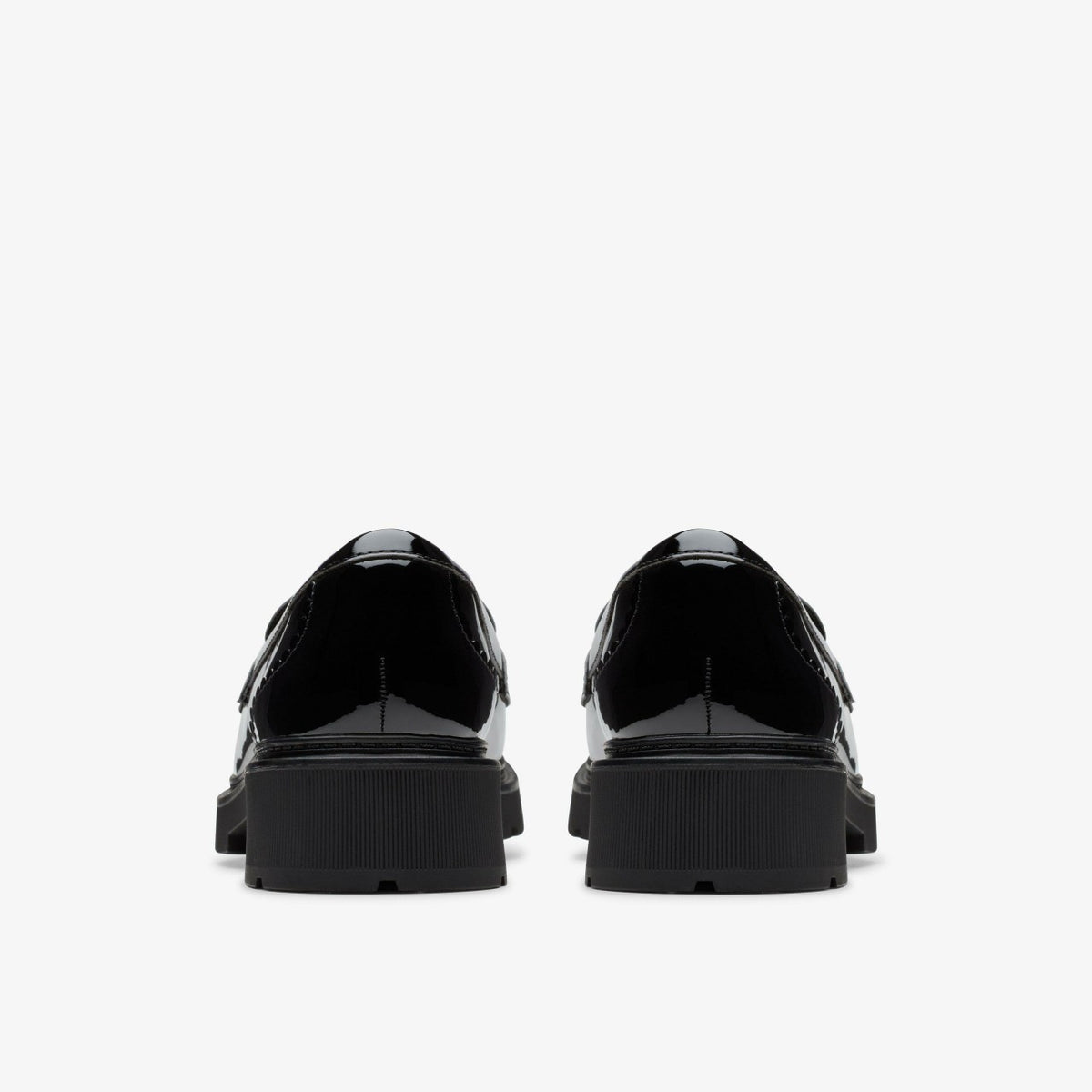 Clarks Lauryl Tassel Black Patent