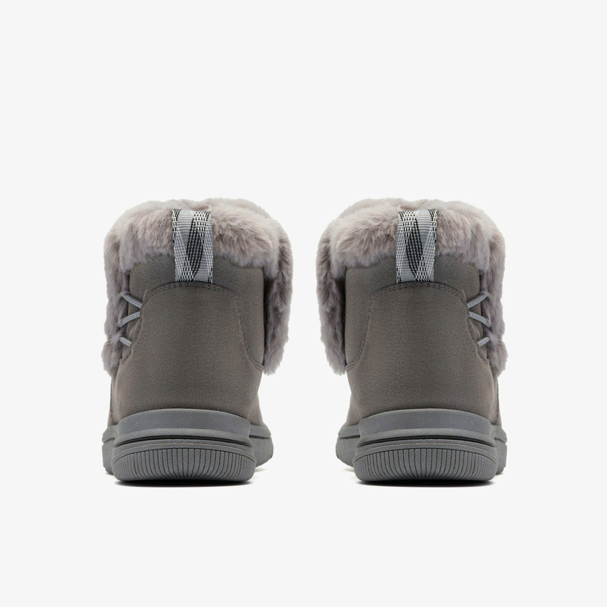 Clarks Brinkley Fur Dark Grey Combination