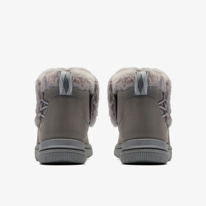Clarks Brinkley Fur Dark Grey Combination