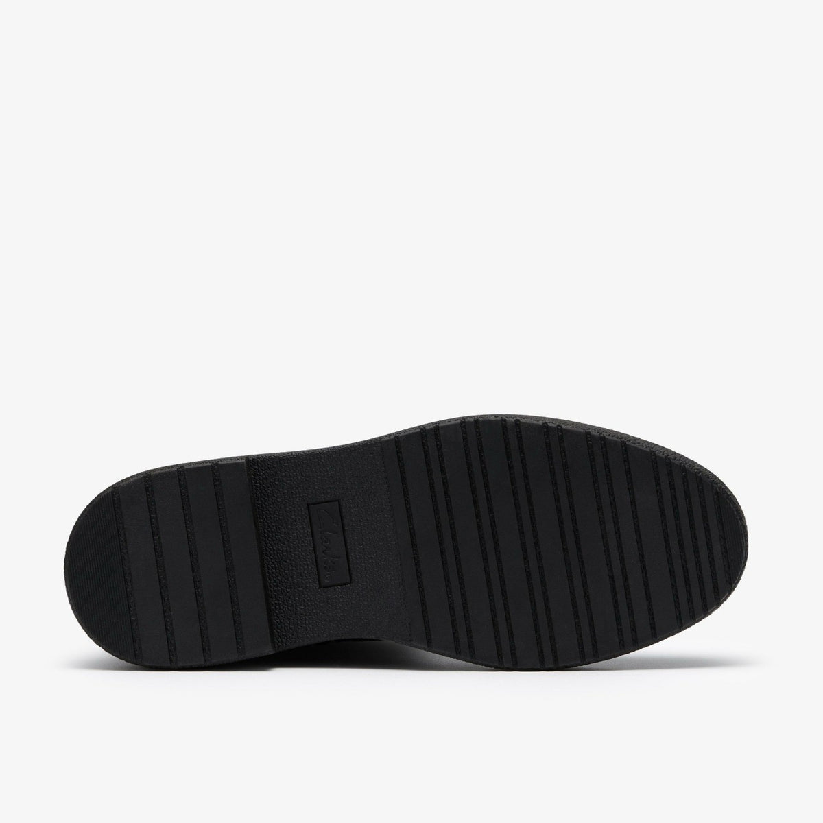Clarks Muster Chain Black Leather
