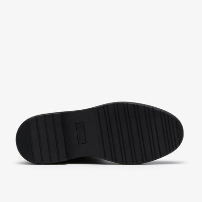 Clarks Muster Chain Black Leather