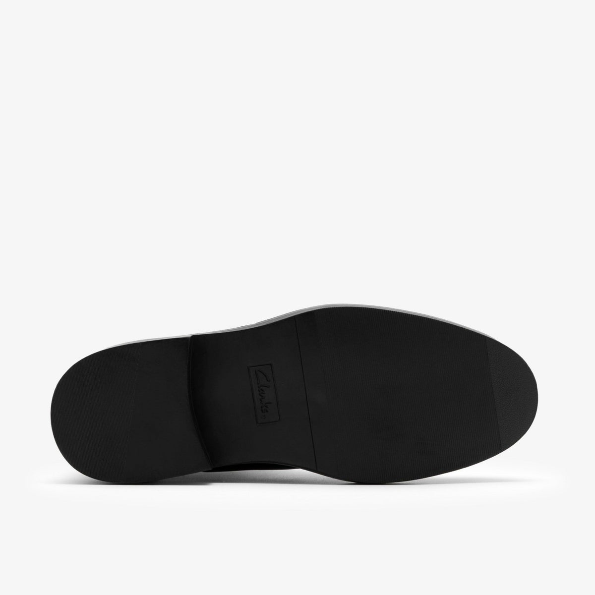 Clarks Previa Top Black Leather