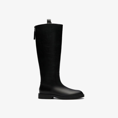 Clarks Previa Hi Black Leather
