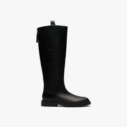 Clarks Previa Hi Black Leather