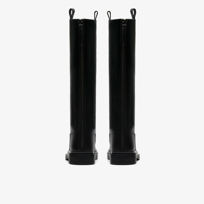 Clarks Previa Hi Black Leather