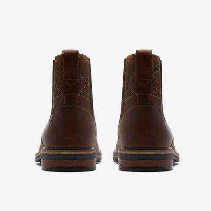 Clarks Newford Easy Waterproof Beeswax Warmlined