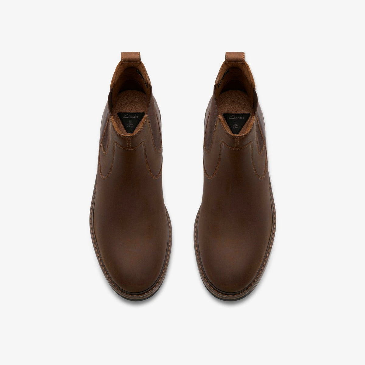Clarks Newford Easy Waterproof Beeswax Warmlined