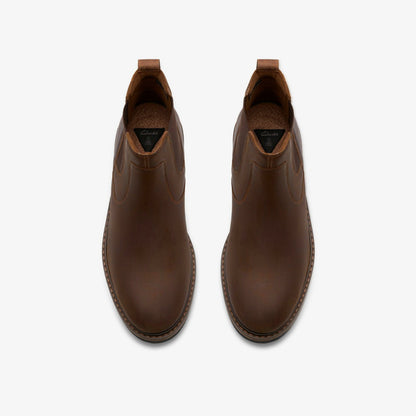 Clarks Newford Easy Waterproof Beeswax Warmlined