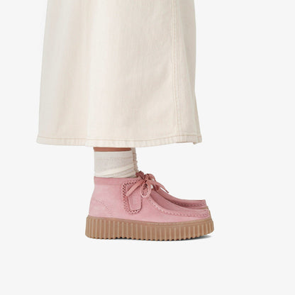 Clarks Torhill Moss Dusty Rose Suede