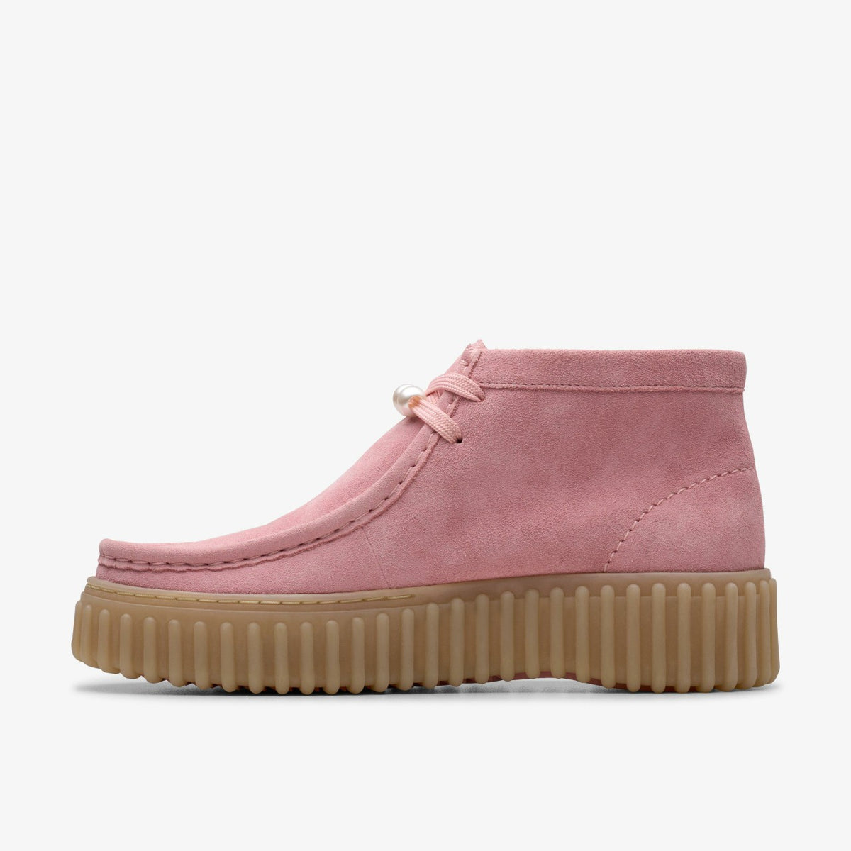 Clarks Torhill Moss Dusty Rose Suede