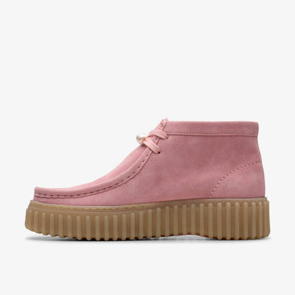 Clarks Torhill Moss Dusty Rose Suede