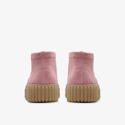 Clarks Torhill Moss Dusty Rose Suede