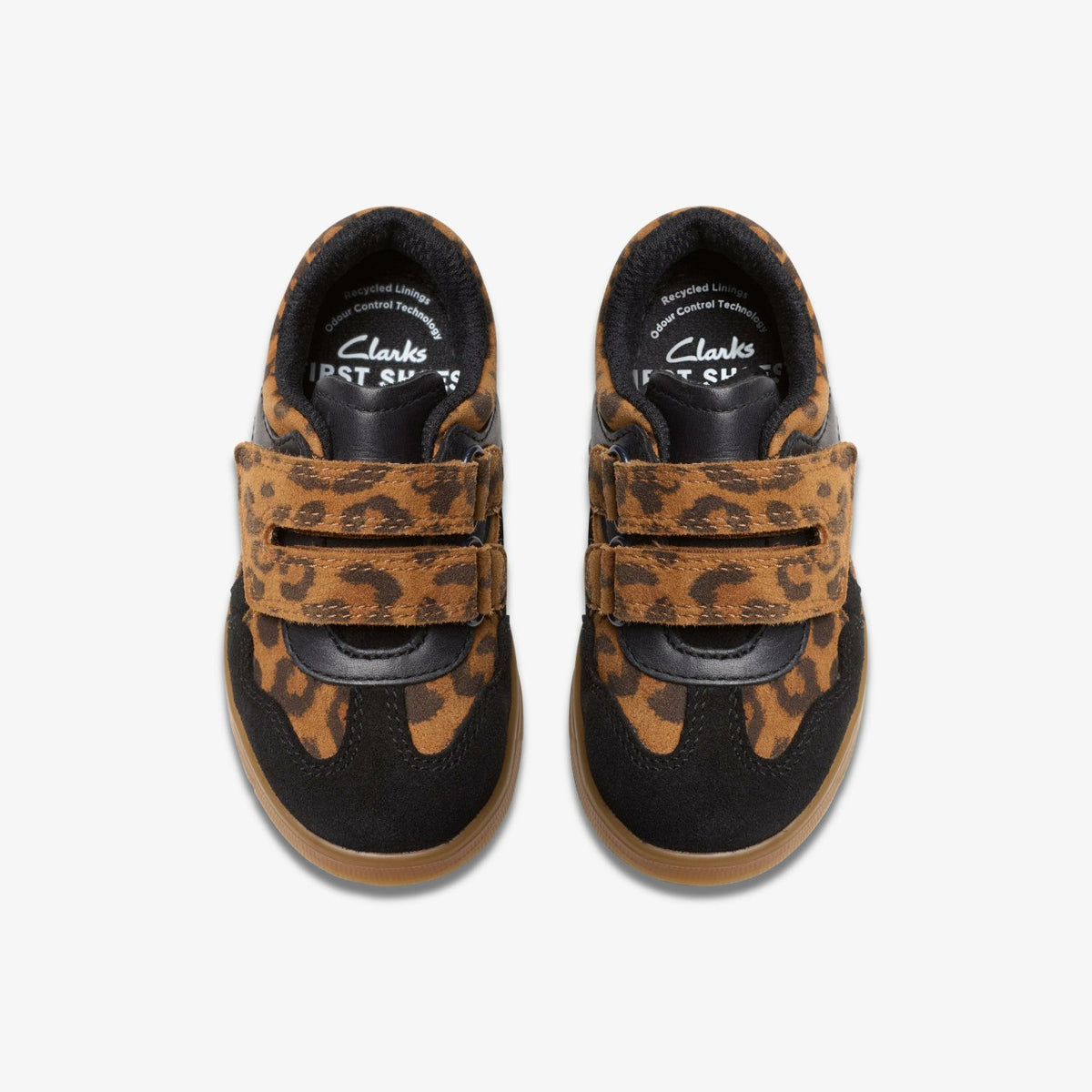 Clarks Disco Vibe Toddler Leopard Print