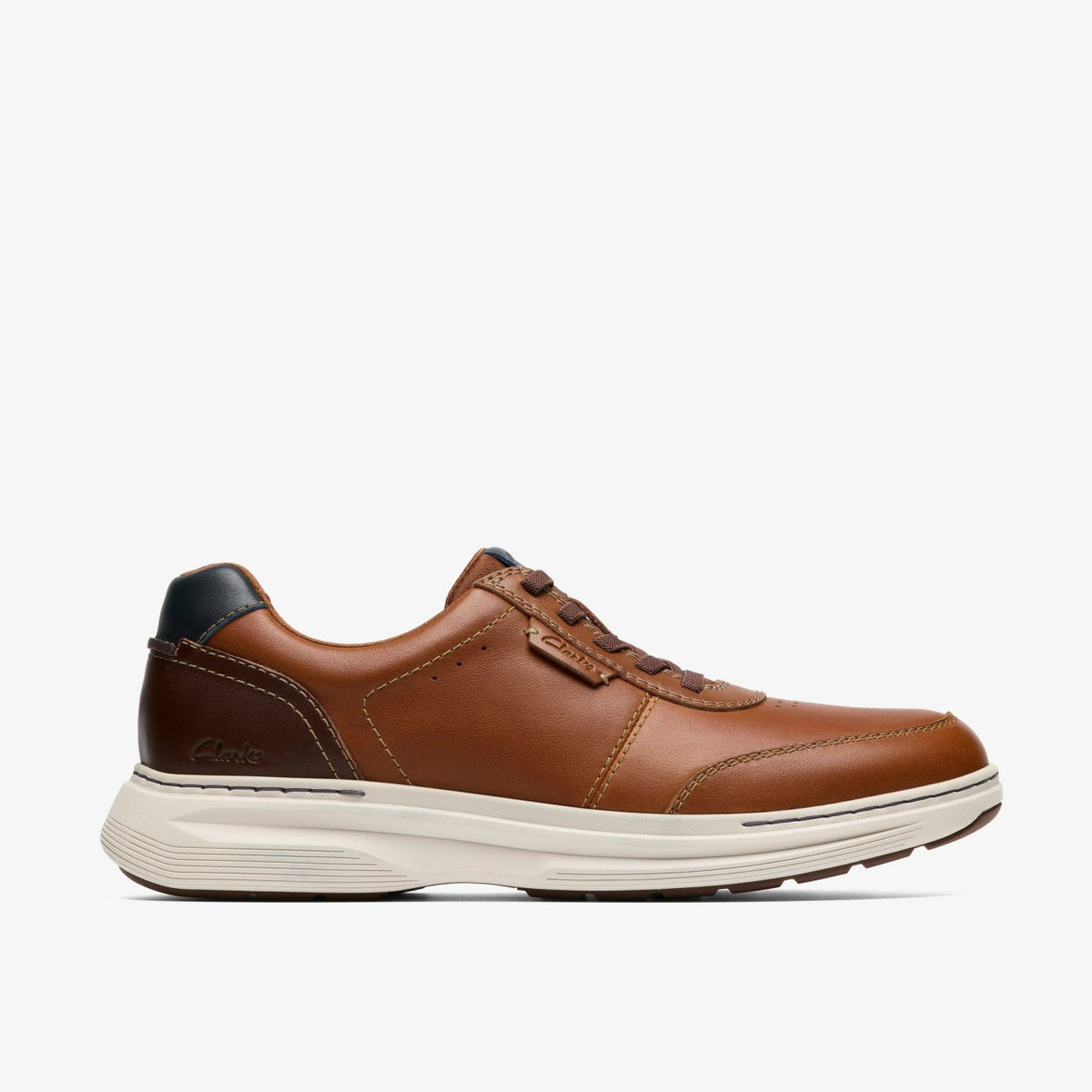 Clarks Craftwell Lace Tan Leather