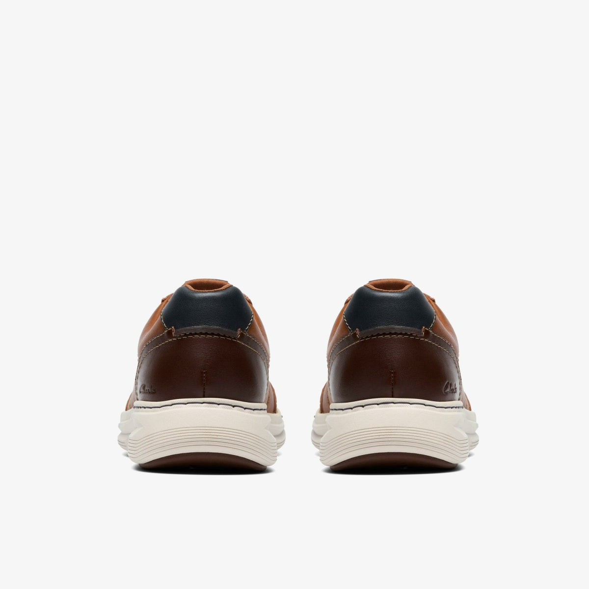 Clarks Craftwell Lace Tan Leather