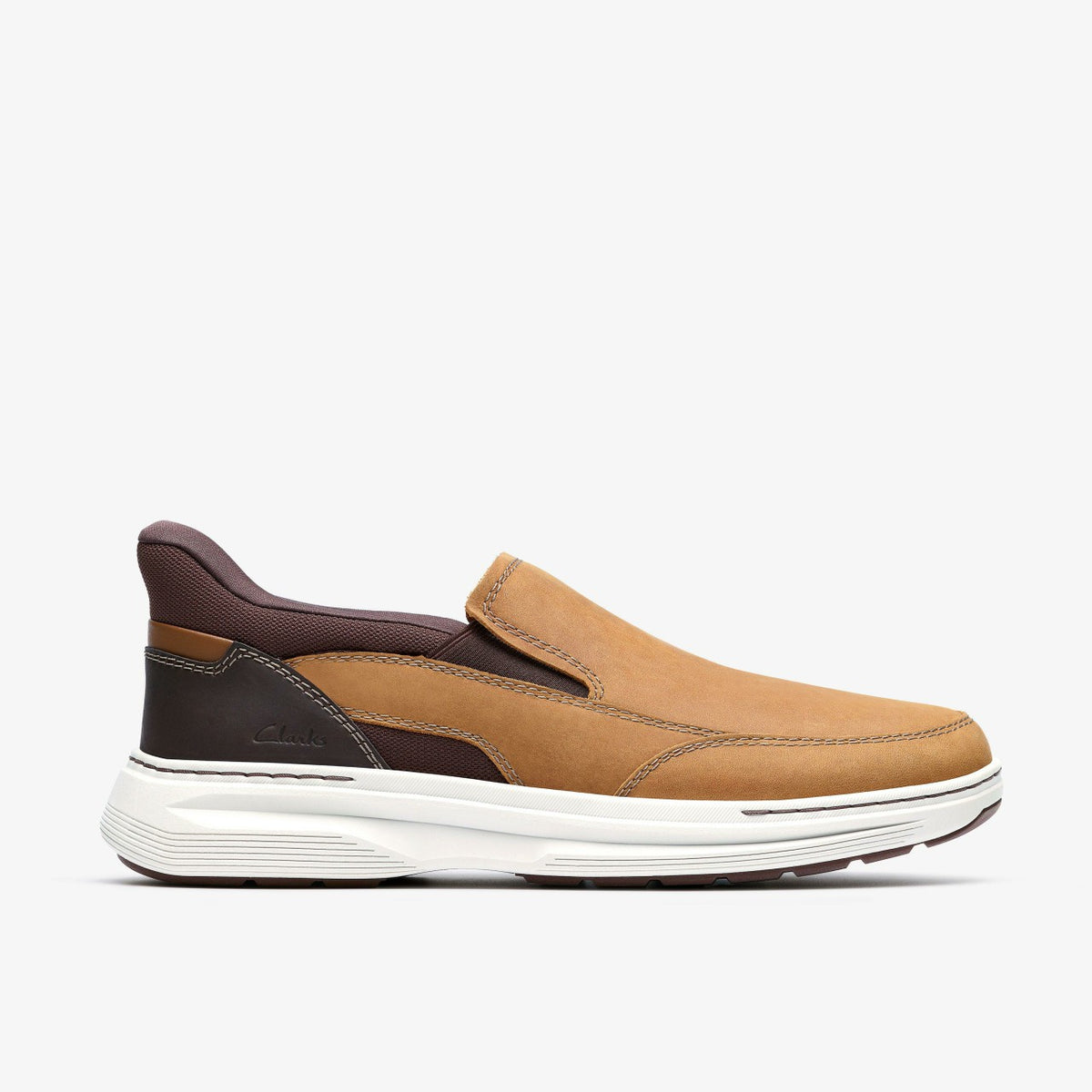Clarks Craftwell Step Light Brown Leather