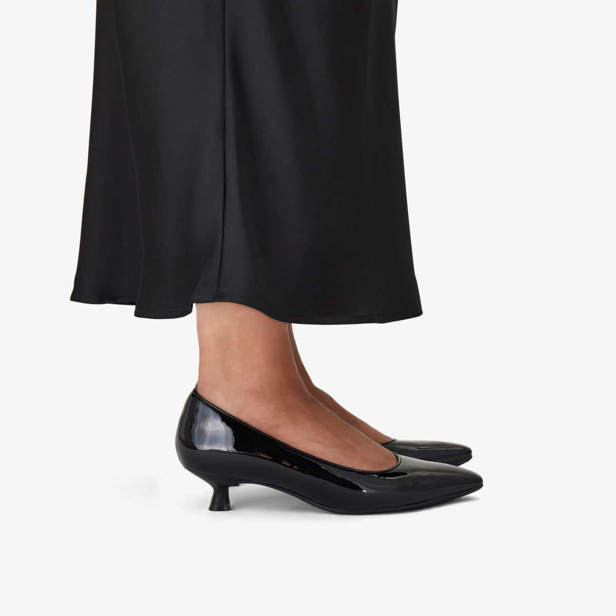 Clarks Scarlyt Piper Black Patent
