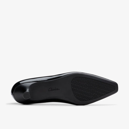 Clarks Scarlyt Piper Black Patent