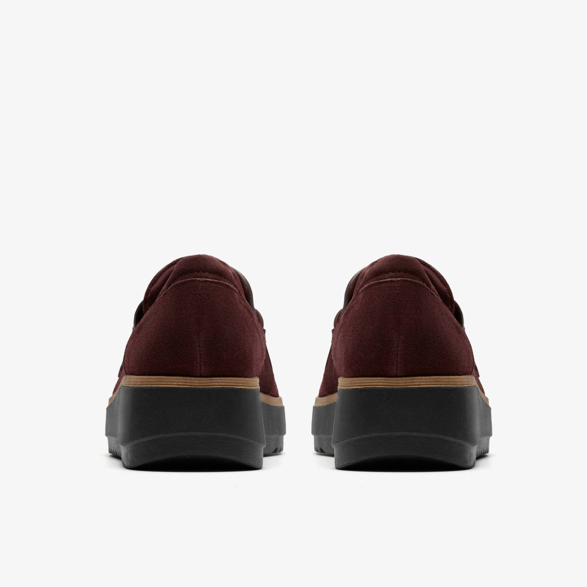 Clarks Zylah May Merlot Suede