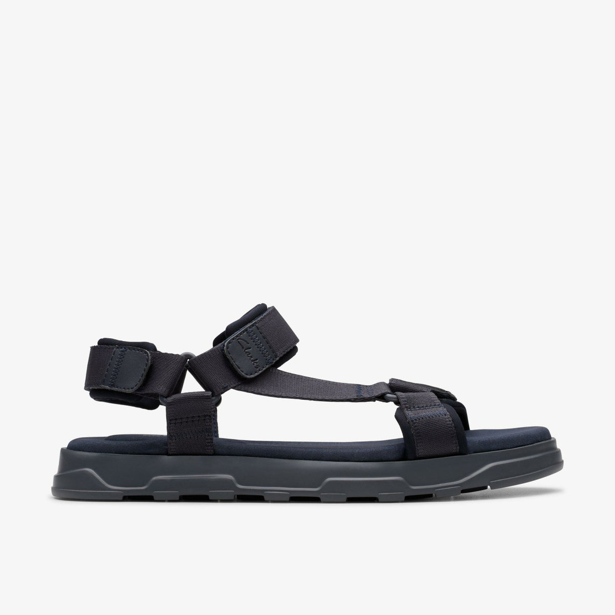 Clarks Kilver Strap Navy