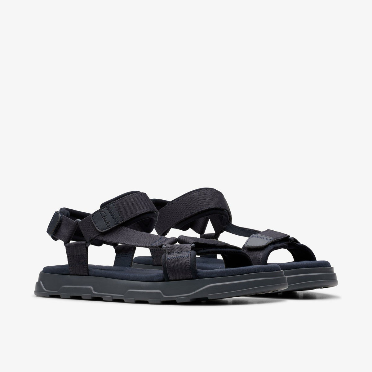 Clarks Kilver Strap Navy
