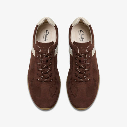Clarks Meridor Lo Brown Suede