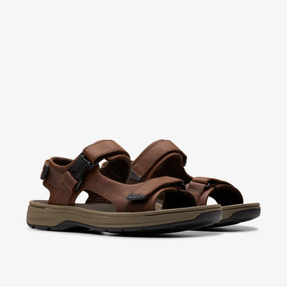 Clarks Saltway Edge Dark Brown Leather