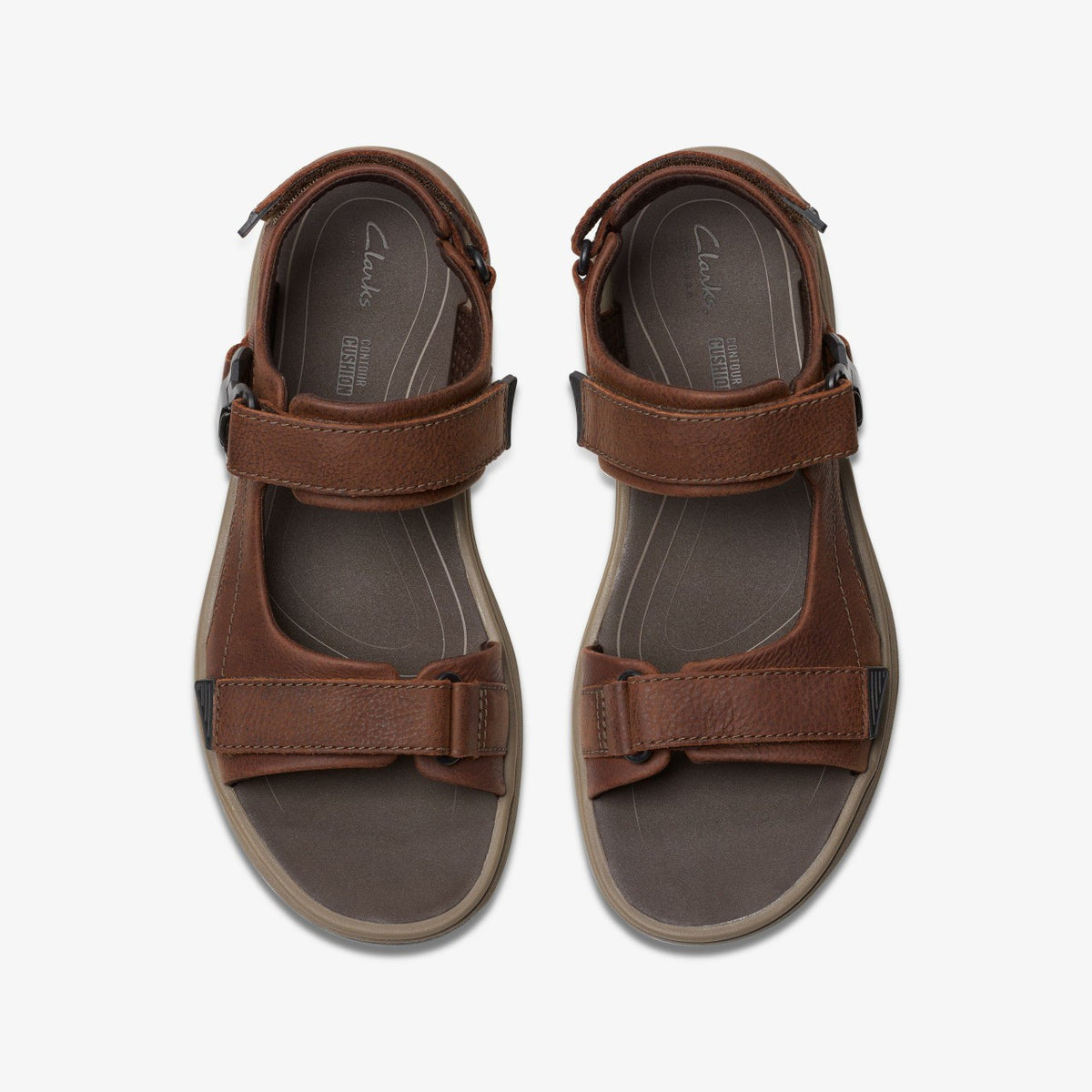 Clarks Saltway Edge Dark Brown Leather