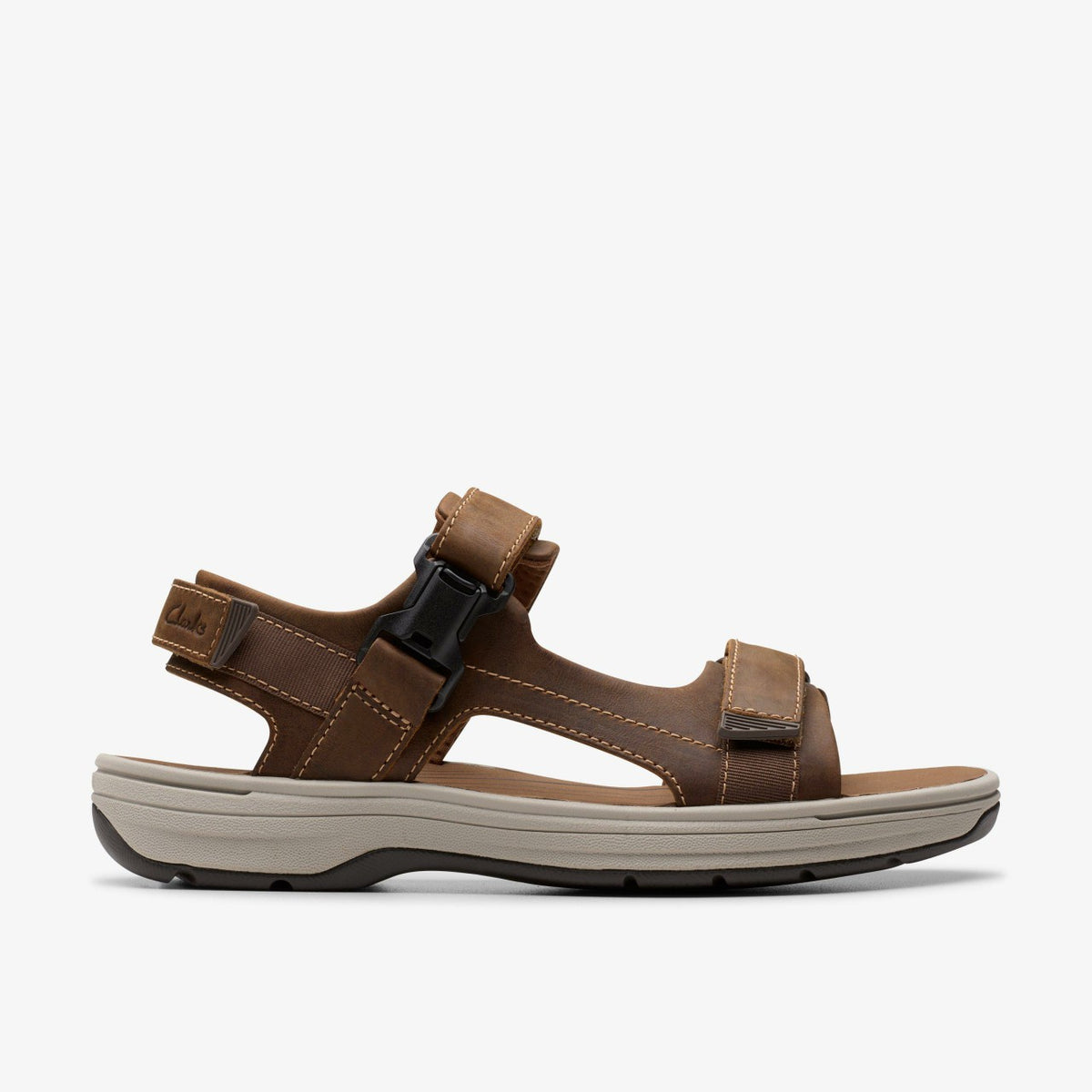 Clarks Saltway Edge Light Tan Leather