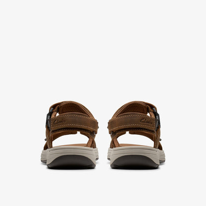 Clarks Saltway Edge Light Tan Leather