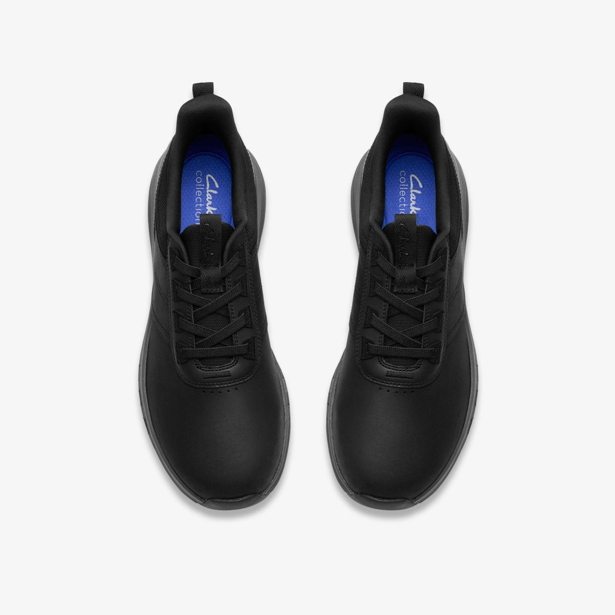 Clarks Motion Trek LX Black Leather