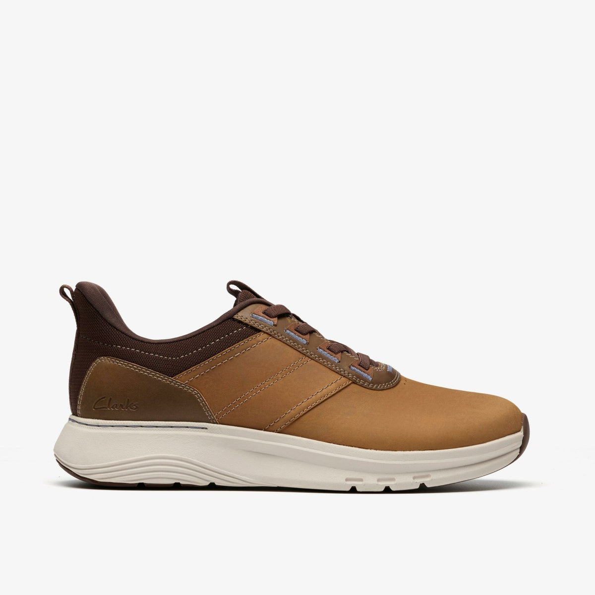Clarks Motion Trek LX Dark Tan Leather