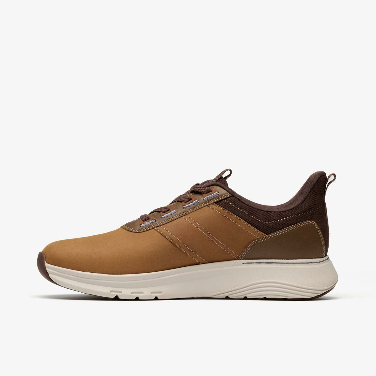 Clarks Motion Trek LX Dark Tan Leather
