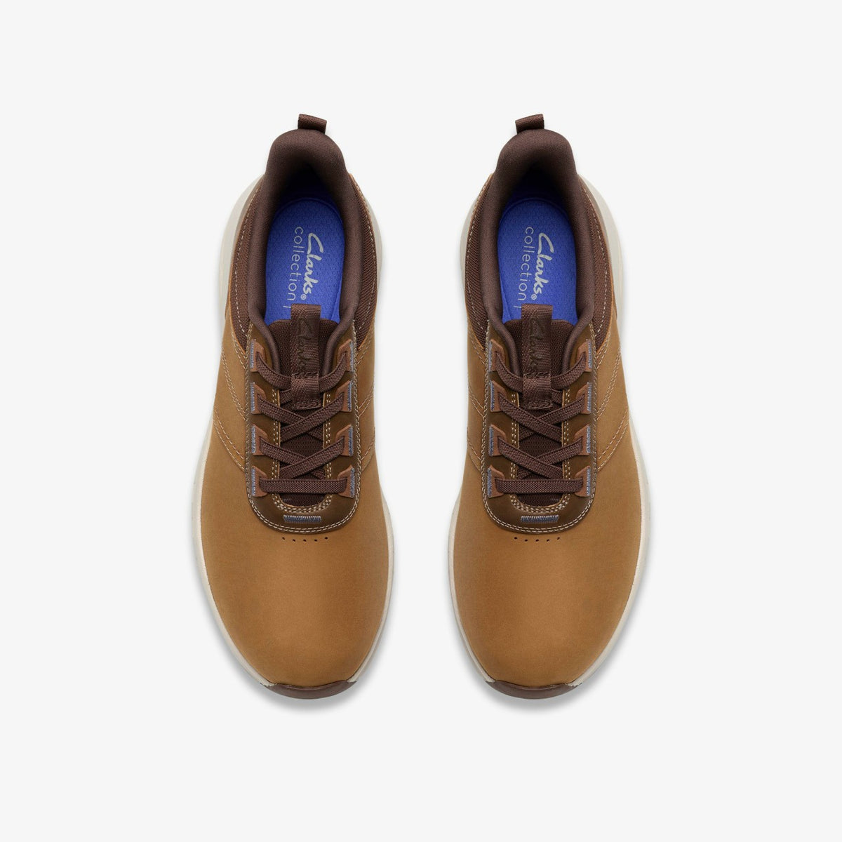 Clarks Motion Trek LX Dark Tan Leather