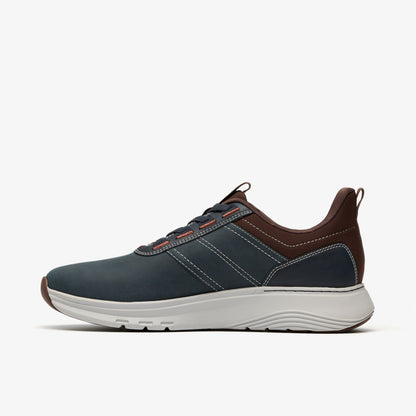 Clarks Motion Trek LX Navy Leather