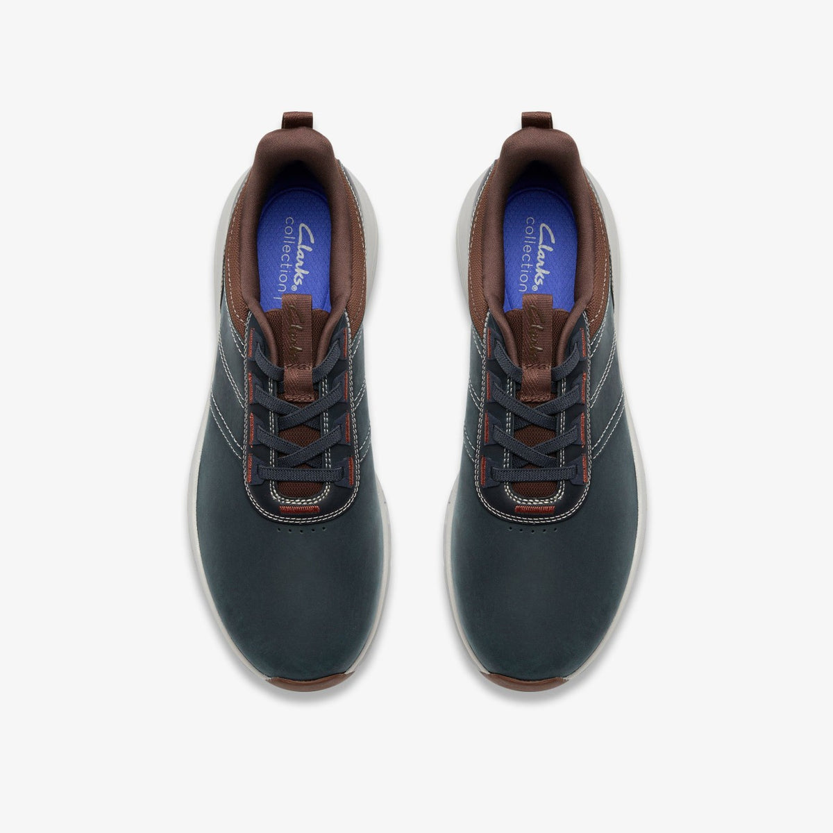 Clarks Motion Trek LX Navy Leather