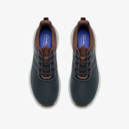 Clarks Motion Trek LX Navy Leather
